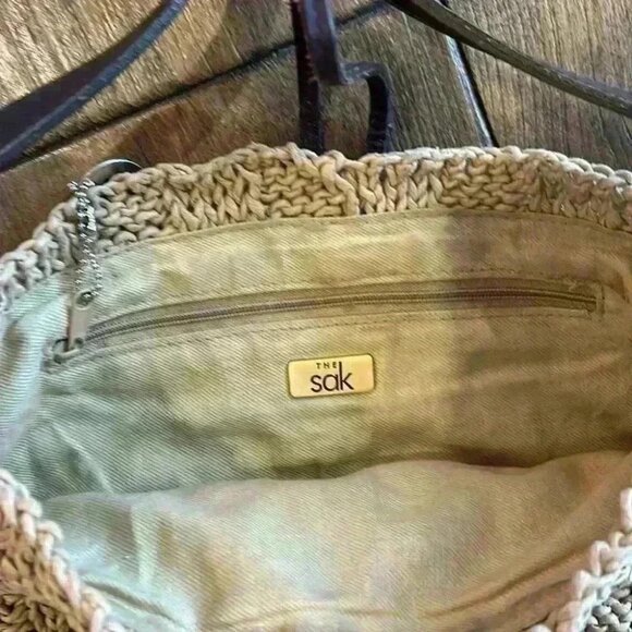 The Sak handcrochet straw bag - Picture 4 of 6